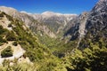 Samaria Gorge, Crete Royalty Free Stock Photo