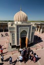 Islam Kharimov mausoleum. Hazrat Khizr mosque. Samarkand. Uzbekistan Royalty Free Stock Photo