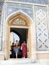 Samarkand entrance of Shakhi-Zindah 2007