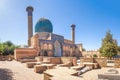 Samarkand landmark. Gur Emir Mausoleum in Samarkand, Uzbekistan tomb of Amir Timur Tamerlan. Mausoleum of the Asian conqueror