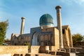 Samarkand landmark. Gur Emir Mausoleum in Samarkand, Uzbekistan tomb of Amir Timur Tamerlan. Mausoleum of Asian Royalty Free Stock Photo