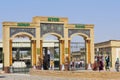 Samarkand: main food market gate