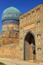 Samarkand: medieval mosque Royalty Free Stock Photo