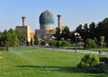 Samarkand: medieval mosque Royalty Free Stock Photo