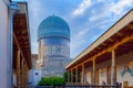 Samarkand - a sunset view on the Bibi-Khanym Mosque Royalty Free Stock Photo