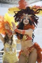 Samba dancer Royalty Free Stock Photo
