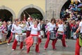 Samba dancers in Coburg Royalty Free Stock Photo