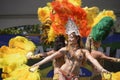 Samba dancers Royalty Free Stock Photo