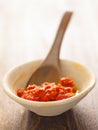 Sambal chili sauce Royalty Free Stock Photo