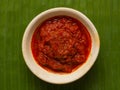 Sambal chili sauce