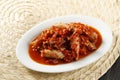 Sambal Cumi Asin or Spicy Salted Squid