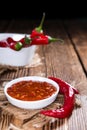 Sambal Oelek Royalty Free Stock Photo