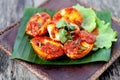 Sambal Telur - Malay traditional cuisine Royalty Free Stock Photo