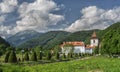 Sambata de Sus Monastery also known as the Brancoveanu Monastery Royalty Free Stock Photo
