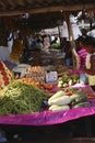 Sambava market in Madagascar