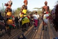 Samburu dancers in Archers Post, Kenya.