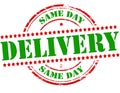 Same day delivery Royalty Free Stock Photo