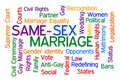 Same Sex Marriage Royalty Free Stock Photo