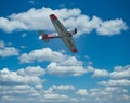 North American Harvard in flight Royalty Free Stock Photo