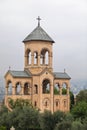Sameba Holy Trinity Cathedral Complex Bell Tower In Tbilisi Royalty Free Stock Photo