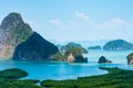 Samed nang chee at phang nga province, Thailand Royalty Free Stock Photo