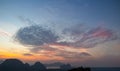 Samet Nangshe viewpoint mountain sunrise background