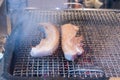 Samgyupsal Korean style pork bbq Royalty Free Stock Photo