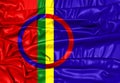 Sami Flag Royalty Free Stock Photo