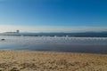 Samil beach in Vigo Royalty Free Stock Photo