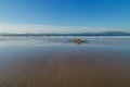 Samil beach in Vigo Royalty Free Stock Photo