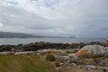 Samil beach, Vigo Spain Royalty Free Stock Photo