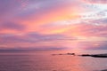 The Samila beach in Songkhla Province at sunrise