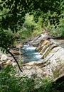 Sammaro River near Roscigno in Campania, italy Royalty Free Stock Photo