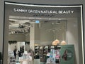 Sammy Green Natural Beauty store at Dubai Hills Mall in the UAE.