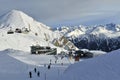Samnaun Ski Resort Royalty Free Stock Photo
