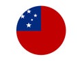 Samoa flag - Independent State of Samoa