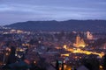 Samobor at night. Royalty Free Stock Photo
