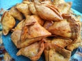 Samoosa, samusa.Indian Food Samosa Samoosa. Appetiser, crispy.