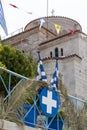 Samos greek church Royalty Free Stock Photo