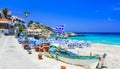 Samos island Kokkari village, Greece Royalty Free Stock Photo