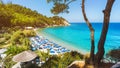 Samos beach Royalty Free Stock Photo