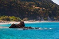 Potami beach, Samos Royalty Free Stock Photo