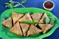 Samosa Indian Food Royalty Free Stock Photo