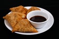 Samosas Royalty Free Stock Photo