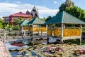Samosir island in Lake Toba, Sumatra Indonesia Royalty Free Stock Photo