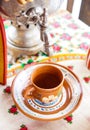 Samovar drying kettle teapot teakettle tea Royalty Free Stock Photo
