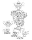 Samovar with high details.