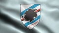 Sampdoria Flag video waving in wind Sampdoria Flag Wave Loop waving in wind Re