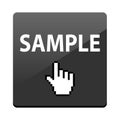 Sample button Royalty Free Stock Photo