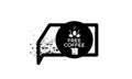 Black and white free coffee design icon No. 24